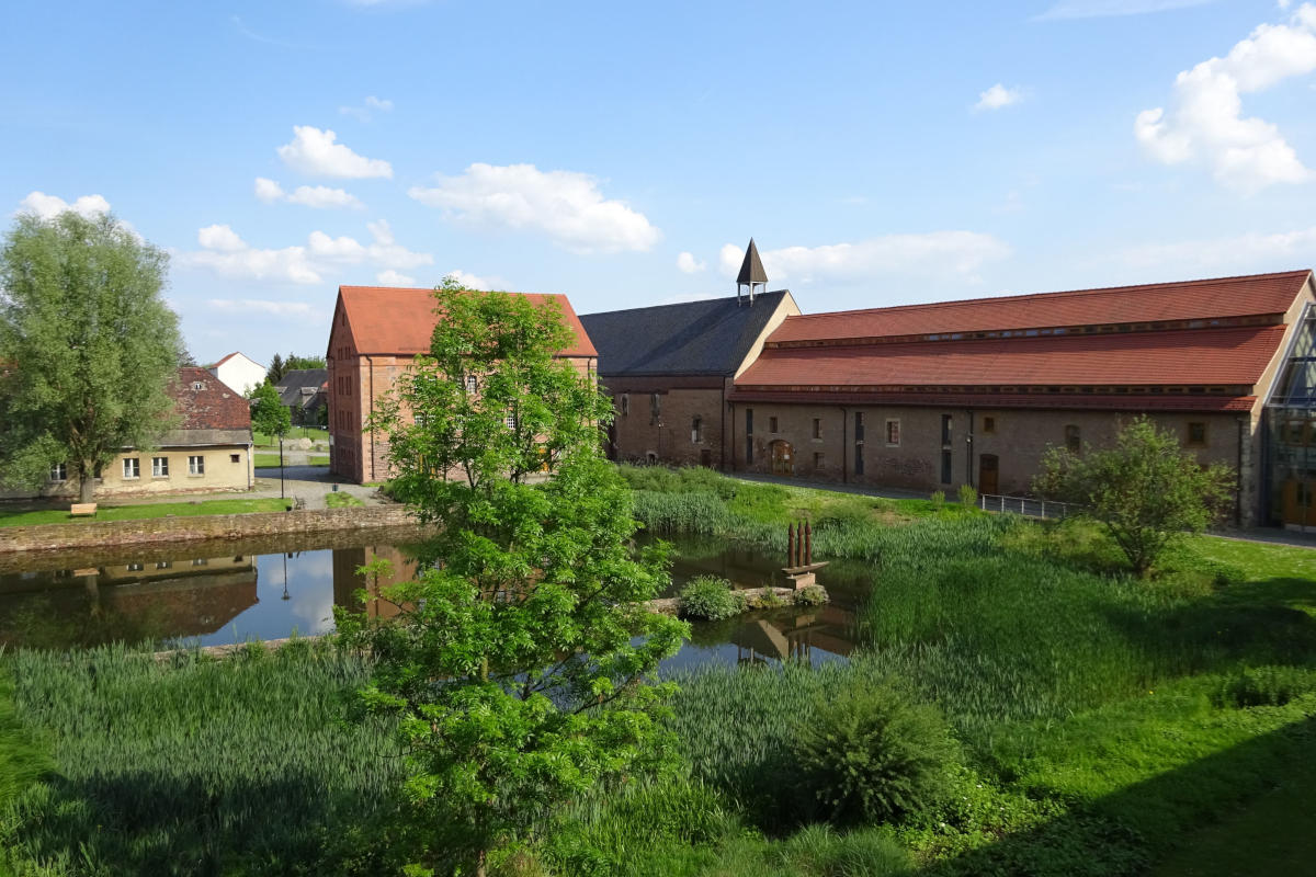 Gebäude im Kloster Helfta