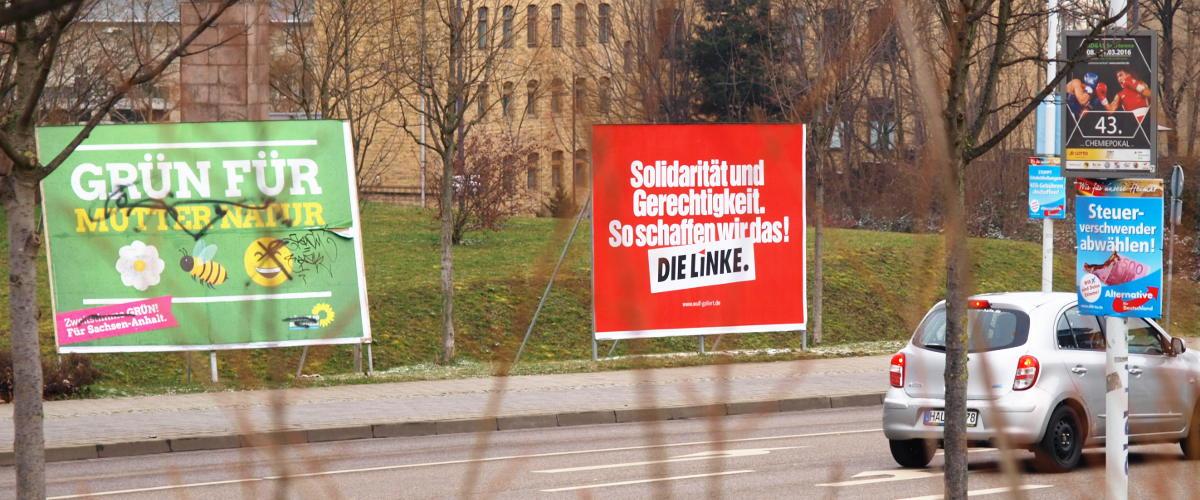 Wahlplakate