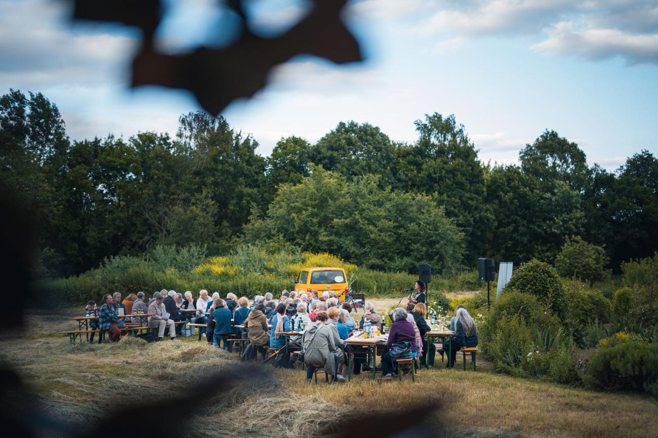 Frauen bei einem Open Air Konzert