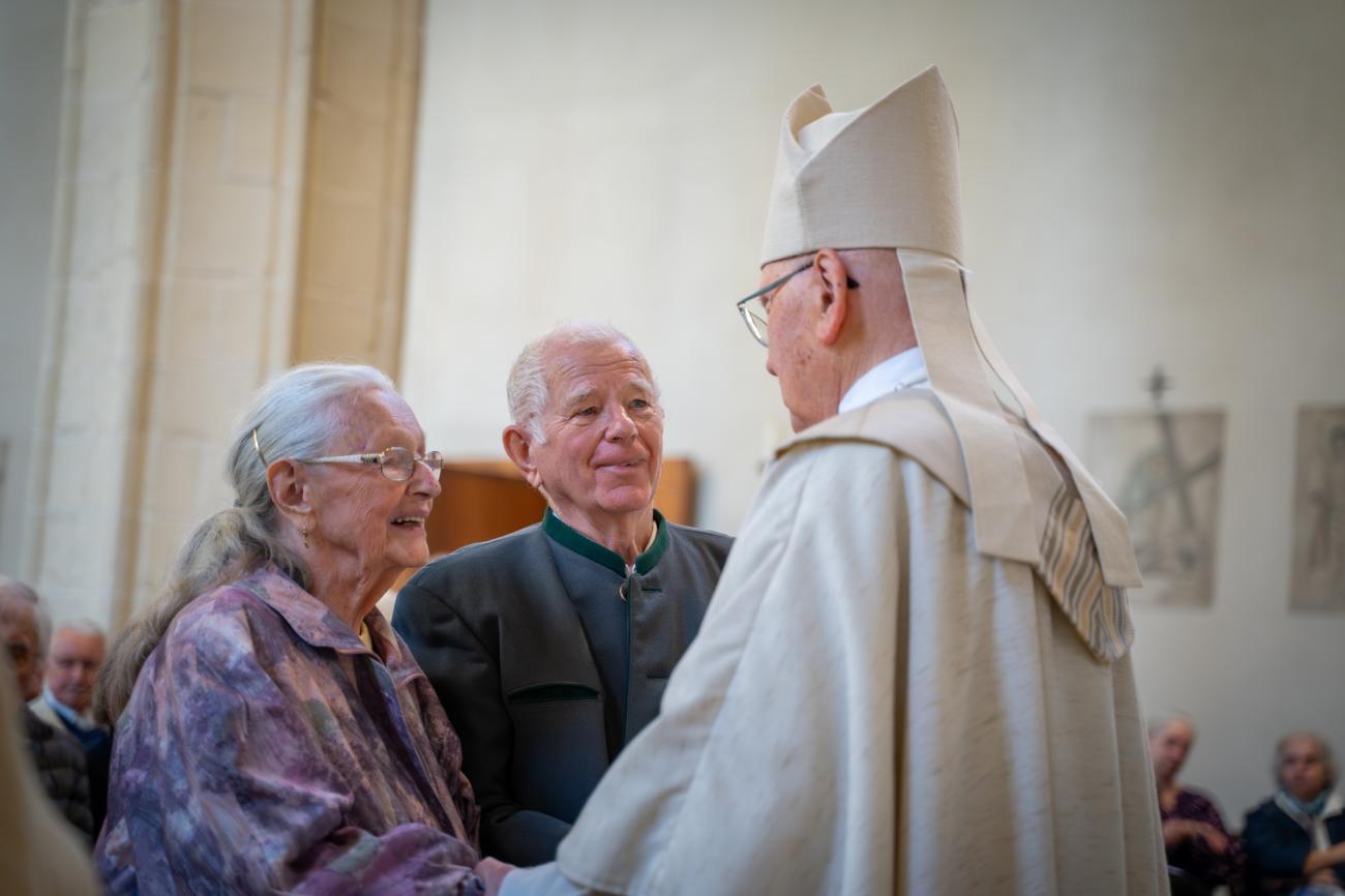 Gottesdienst für die Ehejubilare