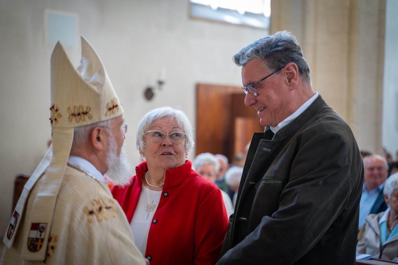 Gottesdienst für die Ehejubilare