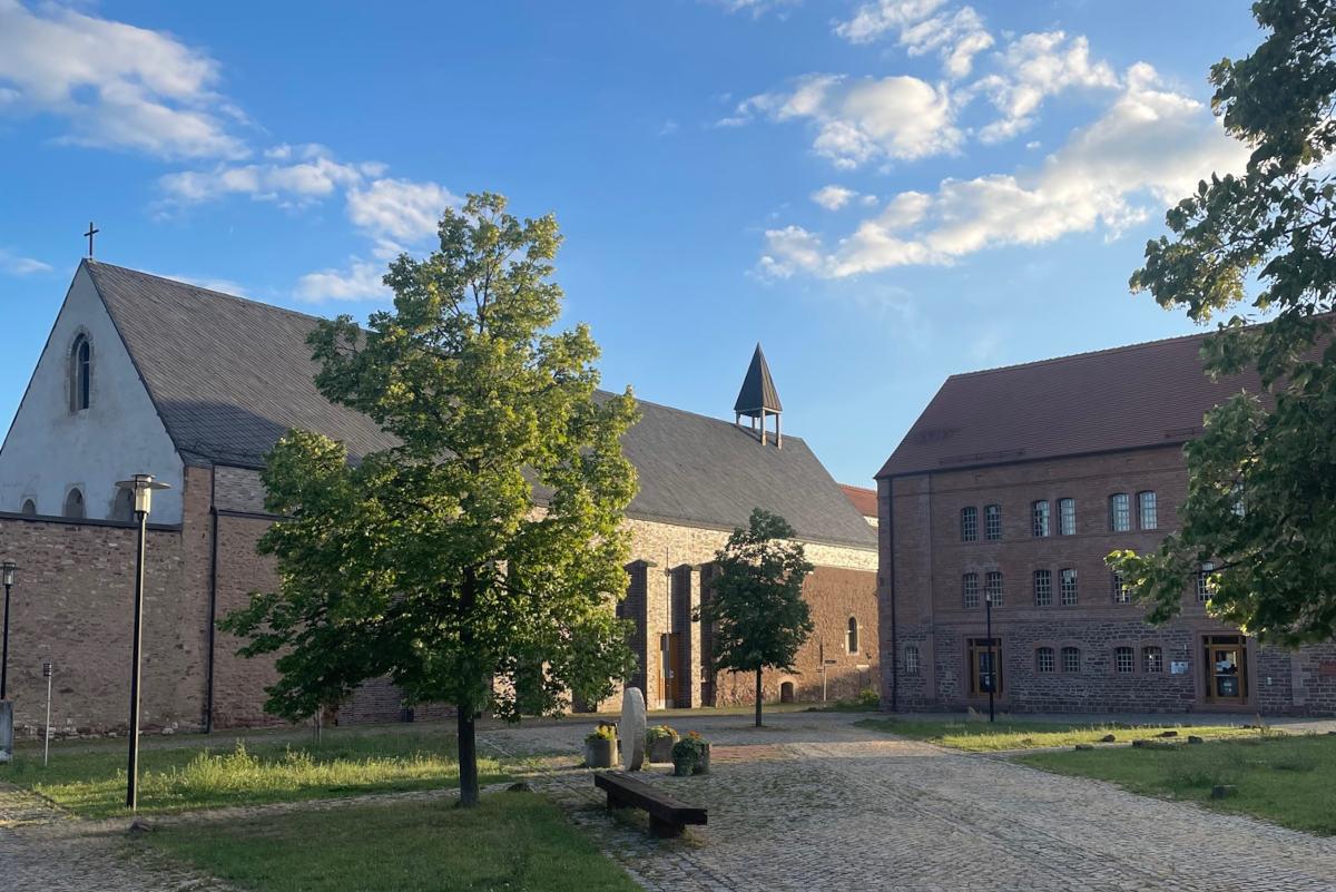 Gebäude im Kloster Helfta